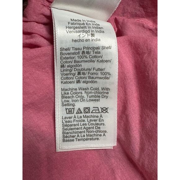 J Crew Skirt Womens Small Pink Plaid Ruffle Mini 100% Cotton Preppy Academia - Picture 5 of 8